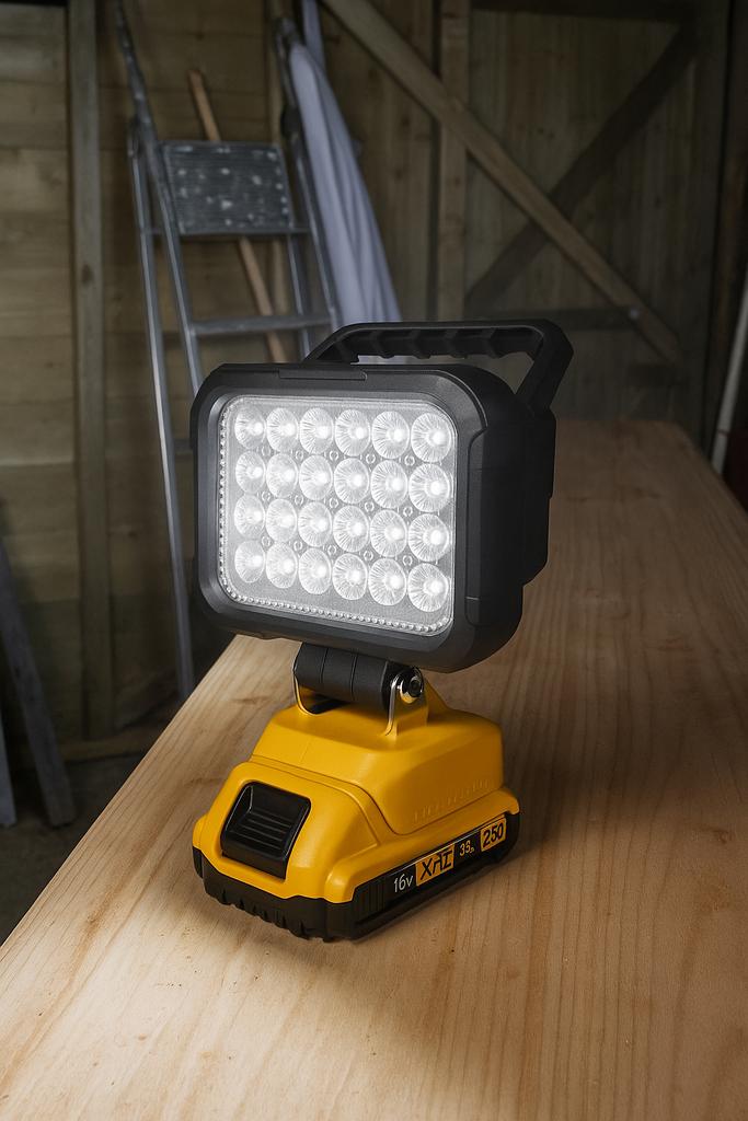 48W LED Werklamp – 5400 Lumen – DeWalt 18V/20V Compatible, Ophalen of Verzenden, Nieuw