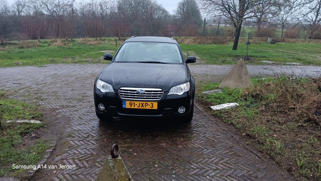 Subaru Legacy Outback 2009, Stof, 1800 kg, Zwart, Stationwagon