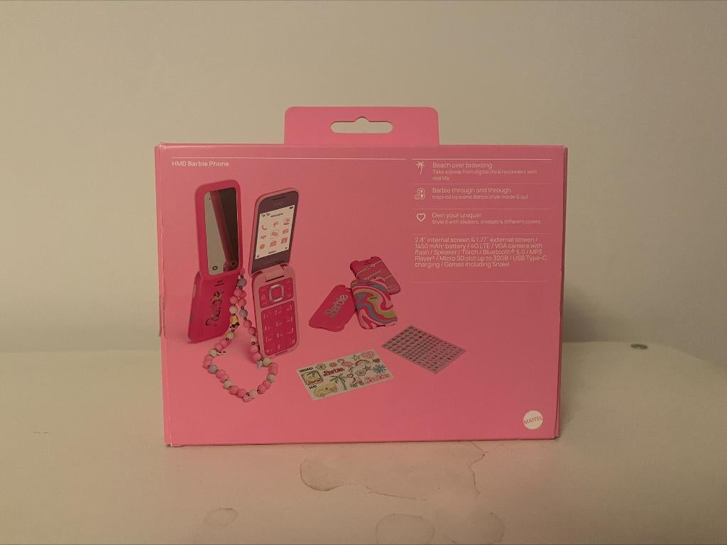 Barbie flipphone, Verzenden, Zo goed als nieuw