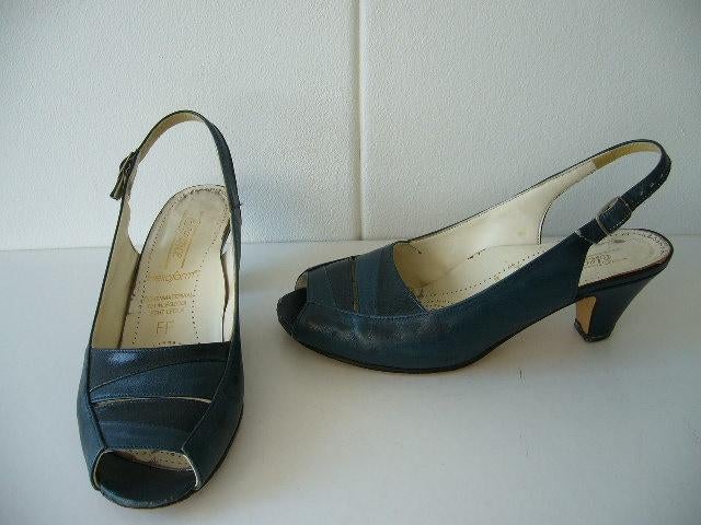 Helioform comfort schoenen blauw maat 36,5 igs, Schoenen met lage hakken, Blauw, Ophalen of Verzenden, Zo goed als nieuw