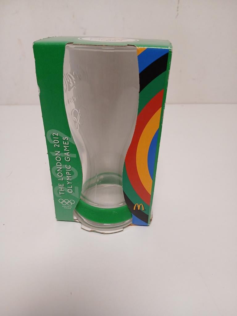 Mc donalds coca cola glas 2012 Olympische spelen Londen, Ophalen of Verzenden, Gebruiksvoorwerp