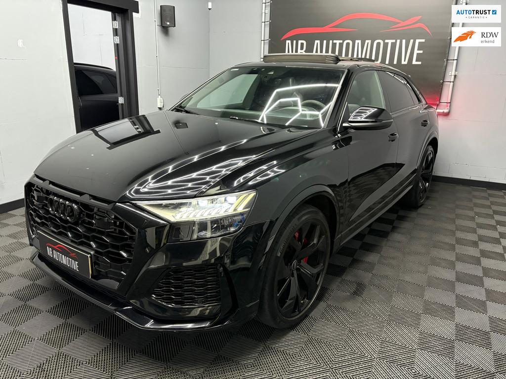 Audi RSQ8 4.0 TFSI quattro RS Seats Pano, Auto's, Audi, Gebruikt, 600 pk, Zwart, Leder
