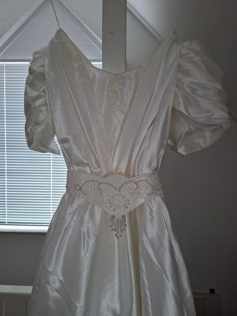 Trouwjurk, Ophalen of Verzenden, Zo goed als nieuw, Wit, Trouwjurk