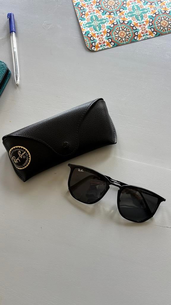 Ray-Ban Zonnebril RB4451 601/B1 - Nieuwstaat met etui, Zonnebril, Zwart, Nieuw, Ophalen of Verzenden
