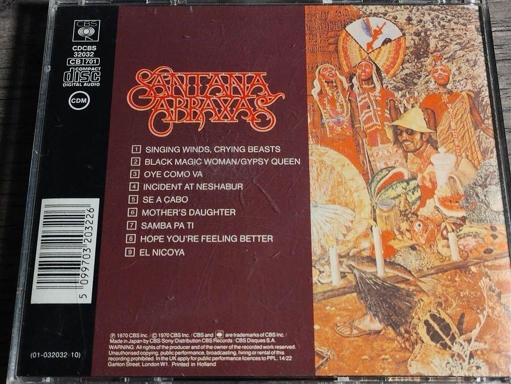 Santana - Abraxas, Ophalen of Verzenden, Gebruikt, Poprock