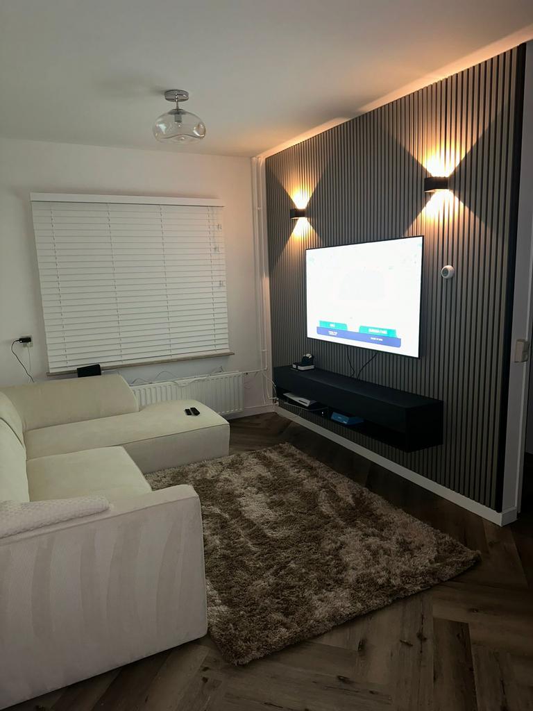 Modern & Uitnodigend De Sao Bank Ribstof Licht Beige, Huis en Inrichting, Banken | Bankstellen, 250 tot 300 cm, Hoekbank, Ophalen of Verzenden