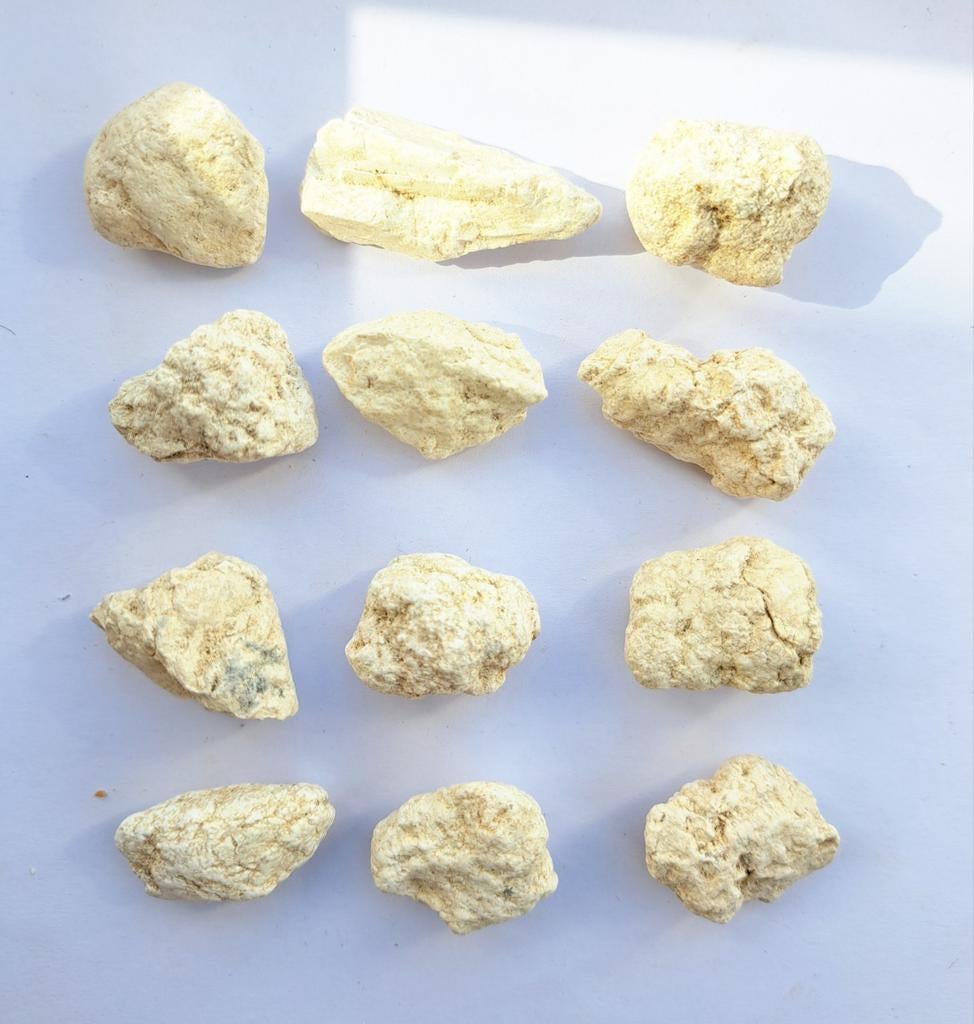 Magnesiet stukjes mineralen verzameling stenen natuursteen, Ophalen of Verzenden