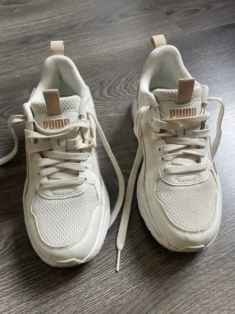 Sneakers, Ophalen, Puma, Beige, Sneakers of Gympen