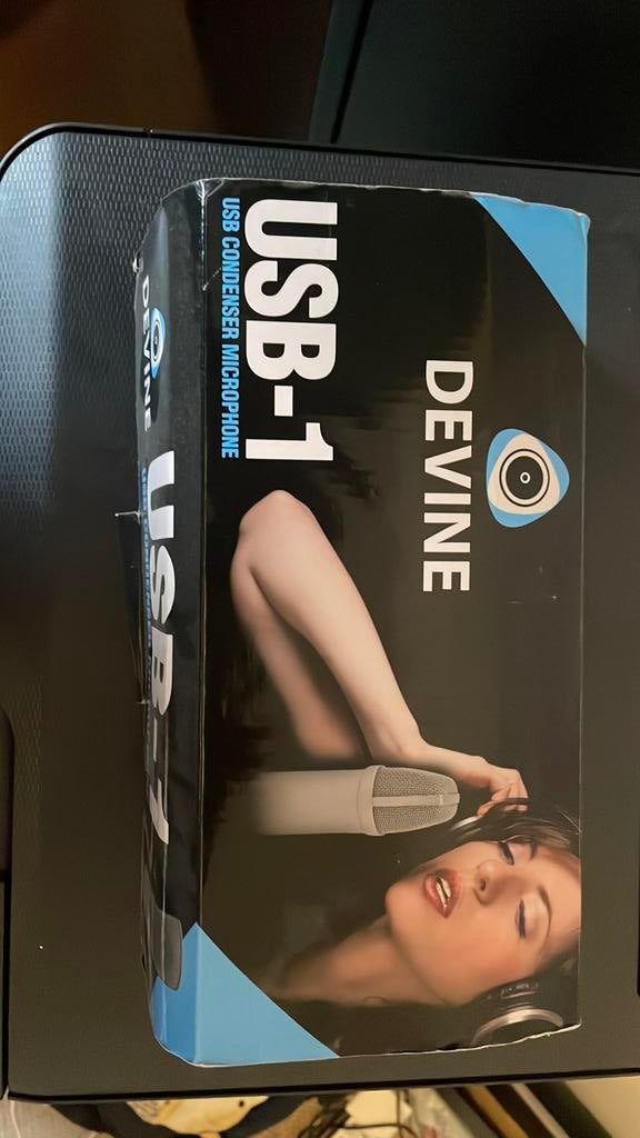 usb1 condenser microphone, Ophalen of Verzenden, Zo goed als nieuw