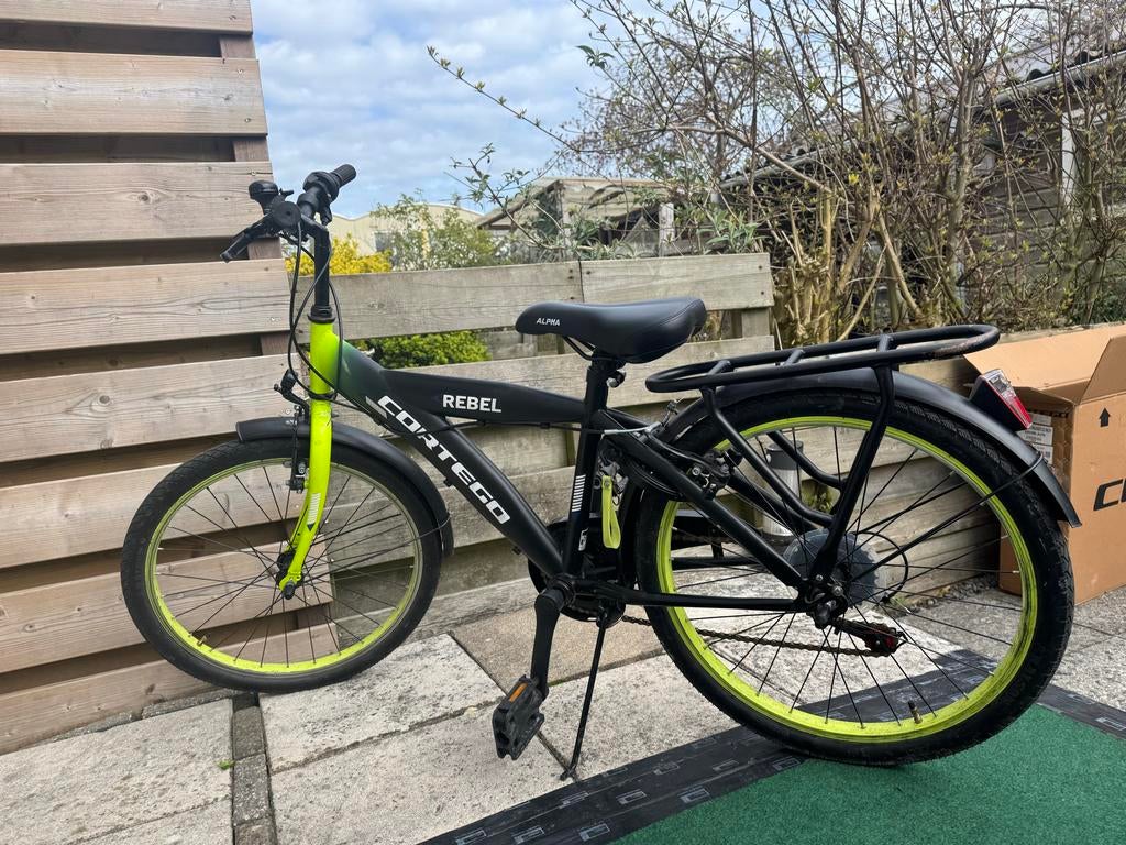 Cortego Rebel 20 inch jongensfiets van 5-7 jaar, Ophalen of Verzenden, Gebruikt, 20 inch, Handrem