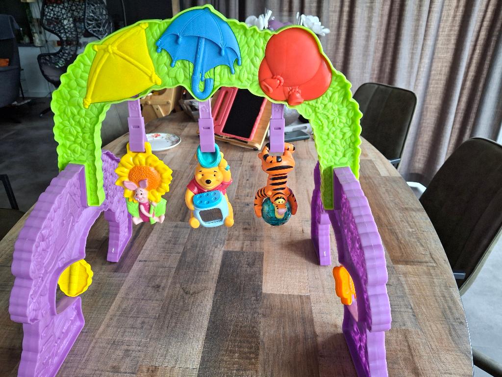babygym Winny de Poeh met beetje licht en melodiéén, Ophalen, Gebruikt, Babygym, Met licht