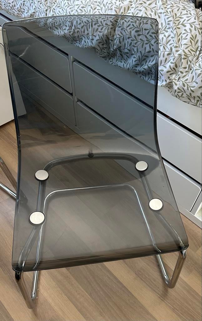 4 mooie IKEA eetkamerstoelen, Huis en Inrichting, Stoelen, Ophalen, Kunststof, Gebruikt, Overige kleuren