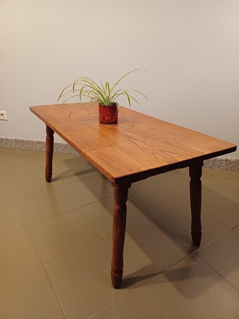 Retro vintage midcentury salontafel koffietafel hout, Huis en Inrichting, Ophalen, Gebruikt, 100 tot 150 cm, 50 tot 100 cm