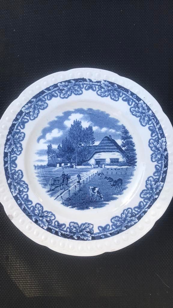 Bord Boerenhoeve - Société Ceramique Maestricht, Antiek en Kunst, Ophalen of Verzenden