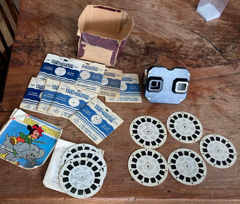 Bakelieten Sawyers view master met films, Ophalen of Verzenden