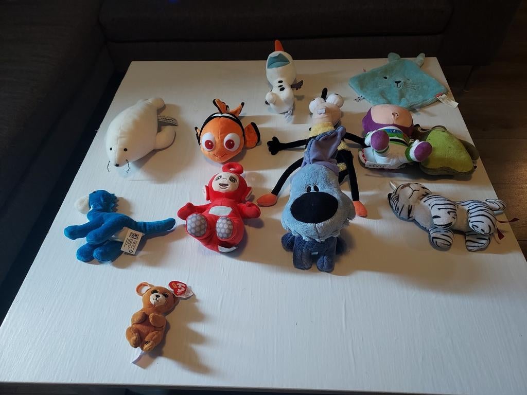 Diverse knuffels, Ophalen of Verzenden, Gebruikt, Overige typen