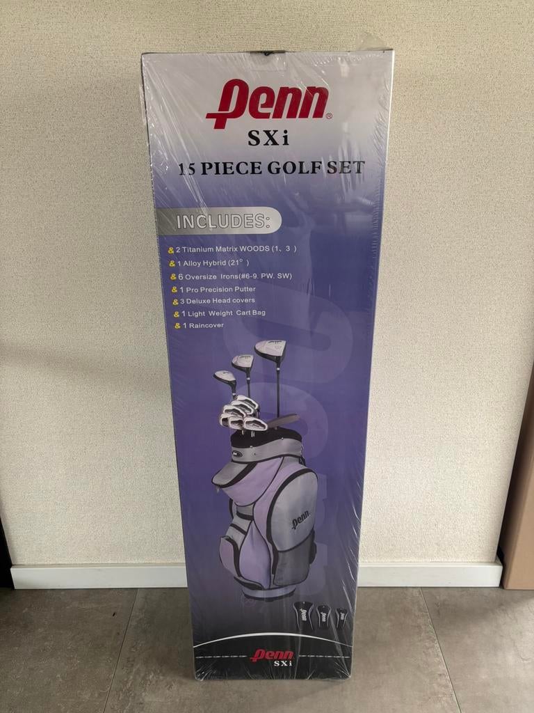 Volledige Penn SXI Heren Golfset | Nieuw in verpakking!, Sport en Fitness, Golf, Set, Ophalen of Verzenden, Zo goed als nieuw