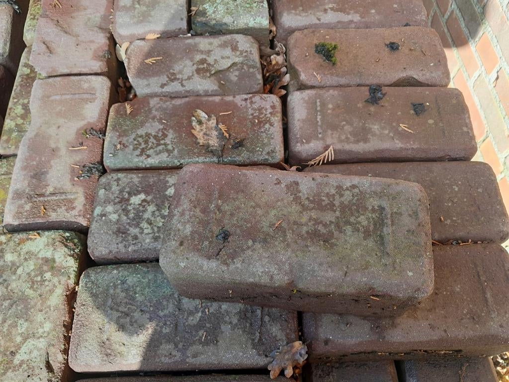 Gebakken klinkers dik formaat, Ophalen of Verzenden, Klinkers