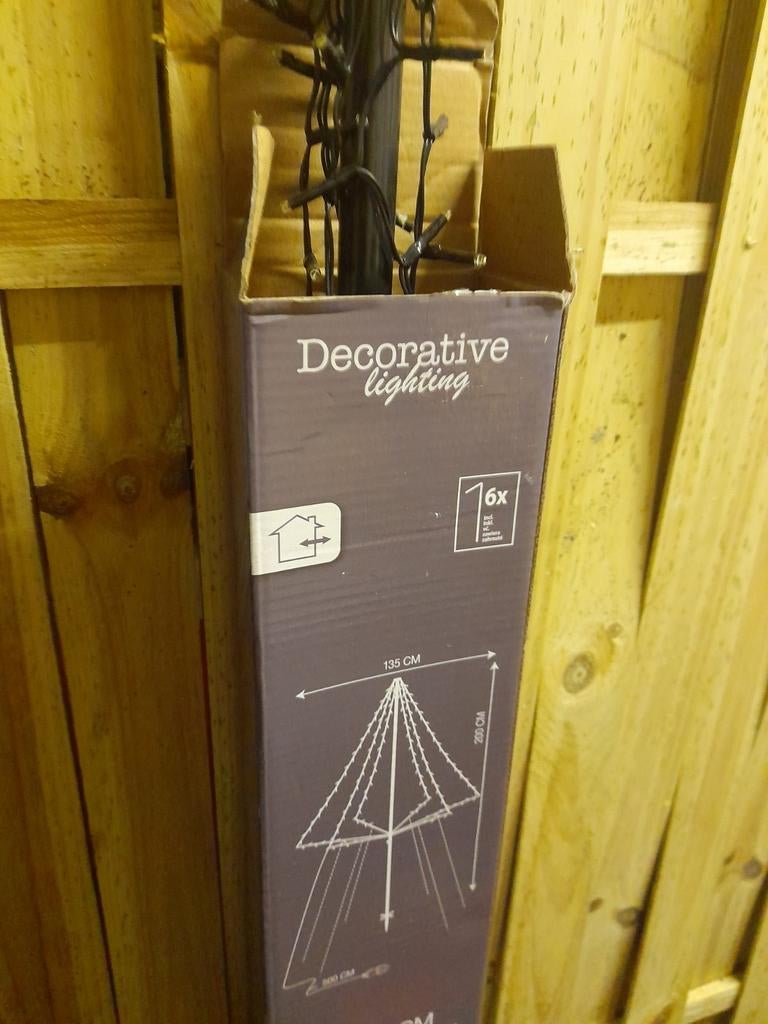 Kerstboom voor buiten,  240 ledverlichting., Ophalen of Verzenden