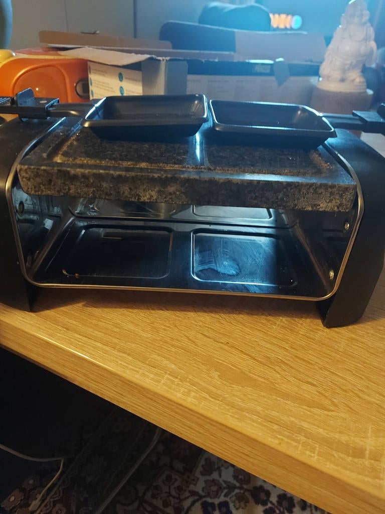 Gourmetstel 2 pannetjes er by, Ophalen, Zo goed als nieuw