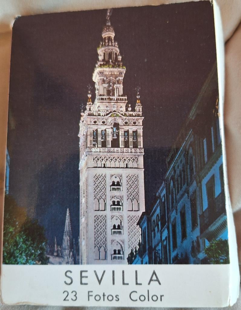 Fotomapjes souvenir Sevilla, Gebruikt, 1980 tot heden, Foto, Buitenland