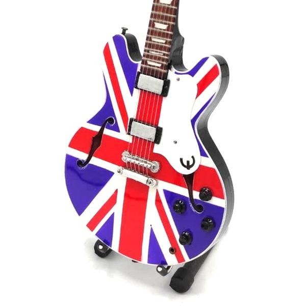 Noel Gallagher Oasis miniatuur gitaar 25cm mini guitar deco, Info@deconoord.nl, Deco Noord, Nieuw, Ophalen of Verzenden