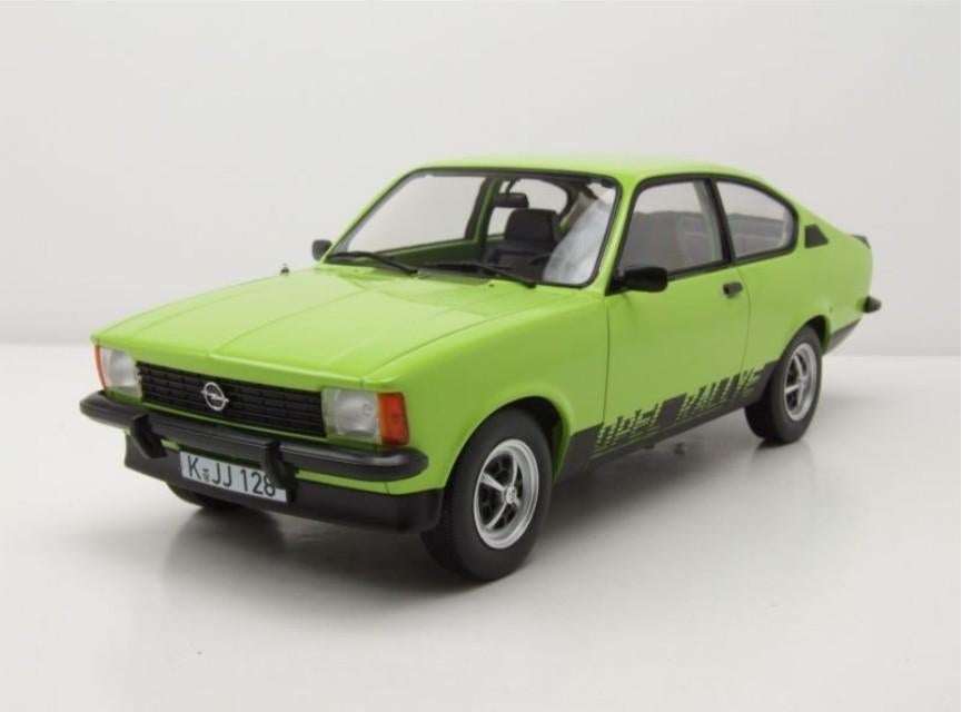 1:18 Opel Kadett C 2.0 Ralley uit 1977 Groen Norev, Ophalen of Verzenden, Nieuw, Auto, Norev