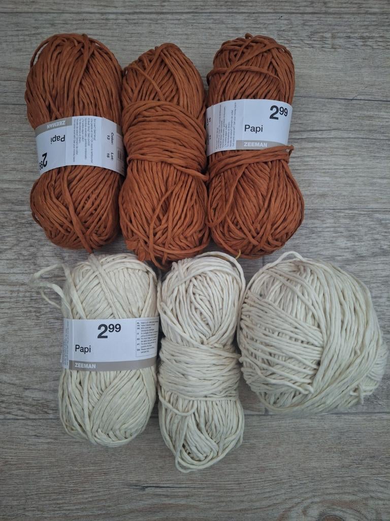 Zeeman papi garen wol, Ophalen of Verzenden, Nieuw, Breien of Haken, Wol of Garen