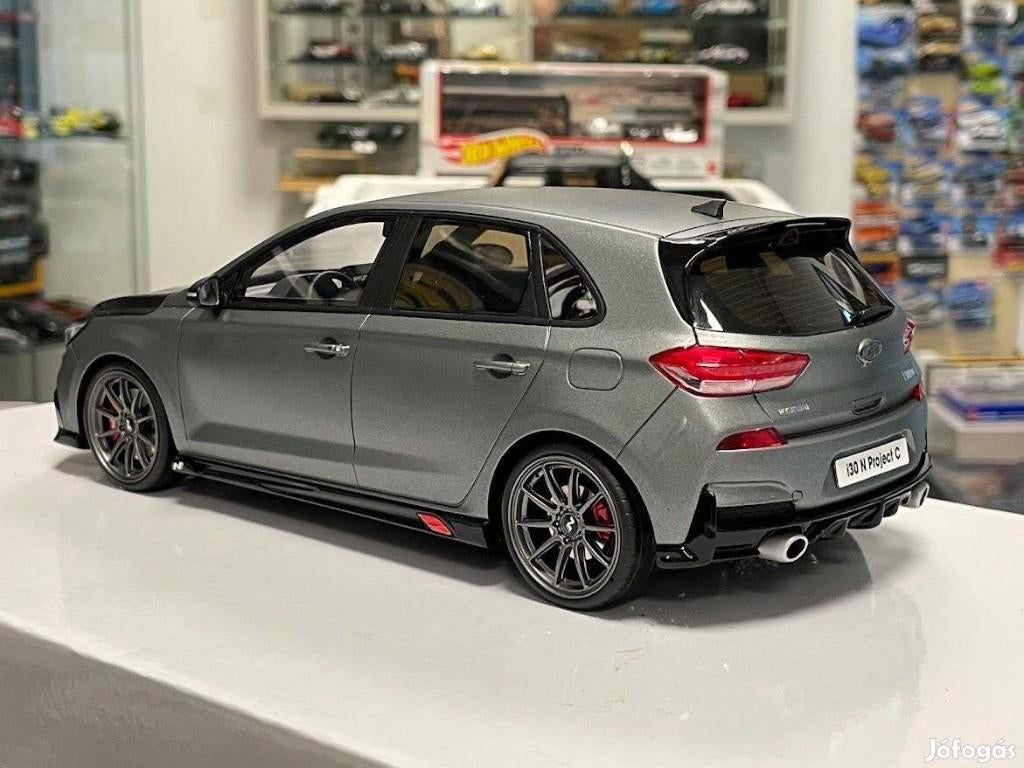 1:18 Hyundai i30N Project C 2017 matgrijs Otto Models OT1060, Hobby en Vrije tijd, Modelauto's | 1:18, 2, rue de l'écusson, Zone commerciale Oxygène Sud, Josselin, 56120, FR