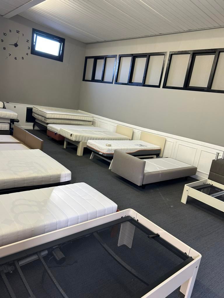 Auping & Mline matrassen Laatste showroommodellen nu -60%, 90 cm, Eenpersoons, Nieuw, Ophalen of Verzenden