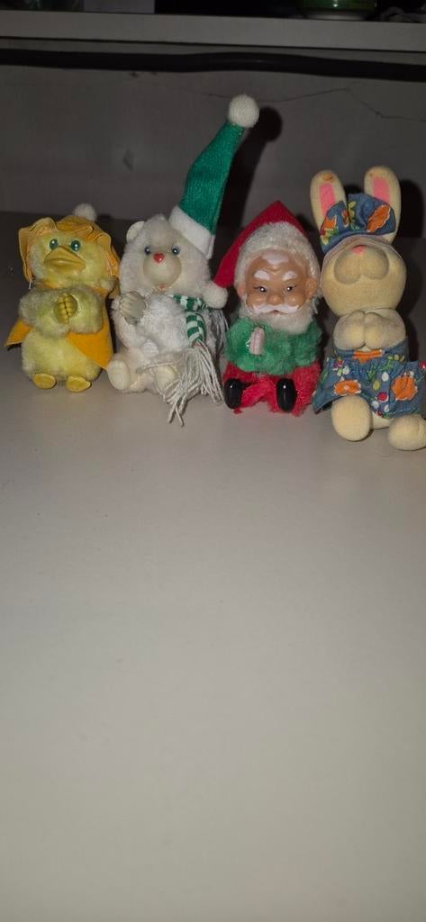 Vintage Knijppoppetjes Set, Ophalen of Verzenden, Gebruikt