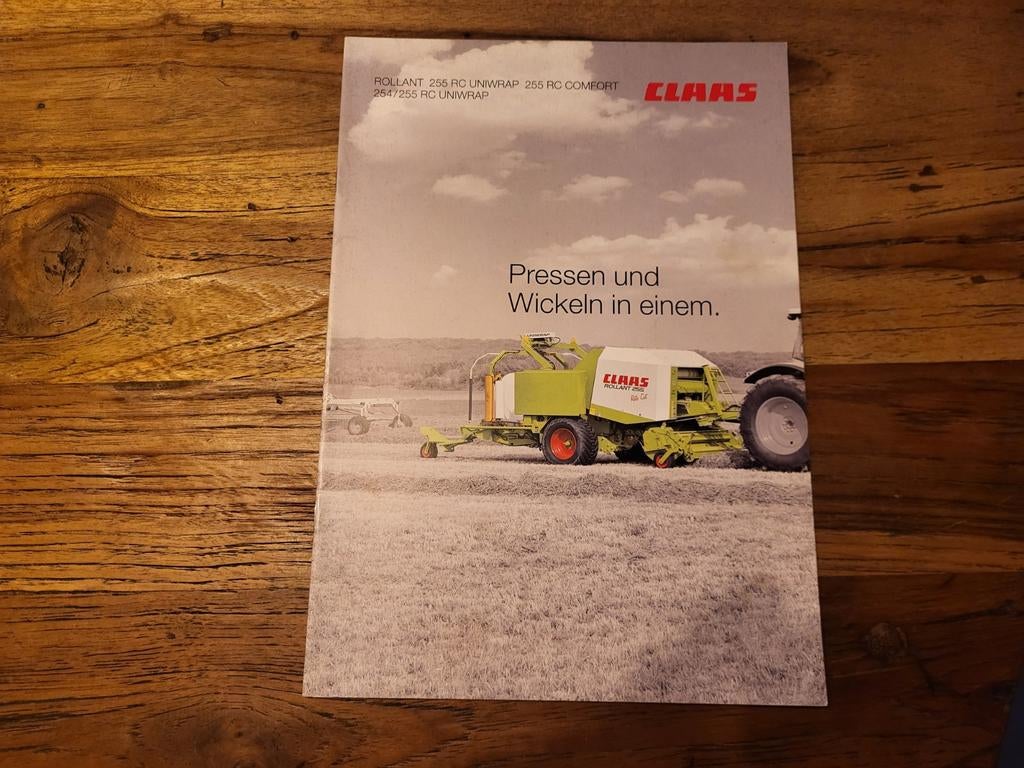 Tractor folder Claas Rollant 255 RC UNIWRAP, Ophalen of Verzenden