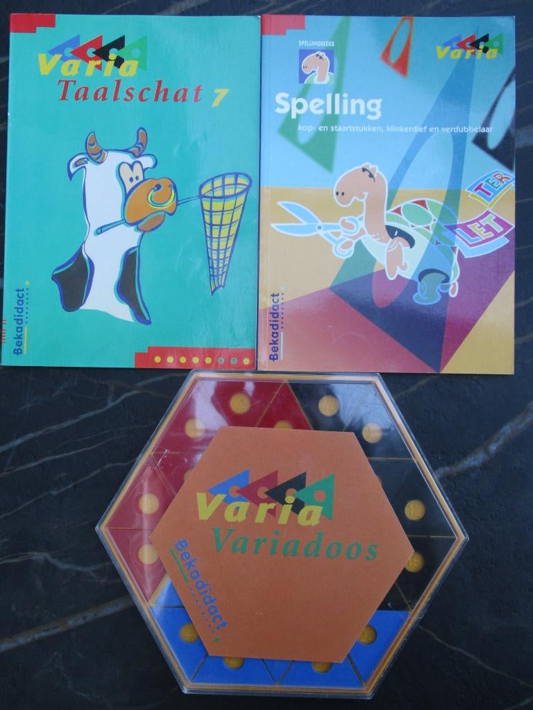 Varia Variadoos + Taalschat 7 + Spelling - groep 6 / 7, Kinderen en Baby's, Speelgoed | Educatief en Creatief, Ophalen of Verzenden