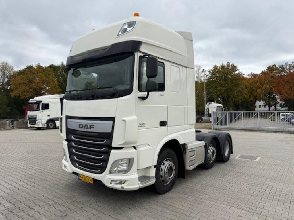 DAF XF FTG trekker 6x2 gestuurde voorloper 460 Pk NL Truck., Auto's, Vrachtwagens, Automaat, Achterwielaandrijving, 460 pk, Euro 6