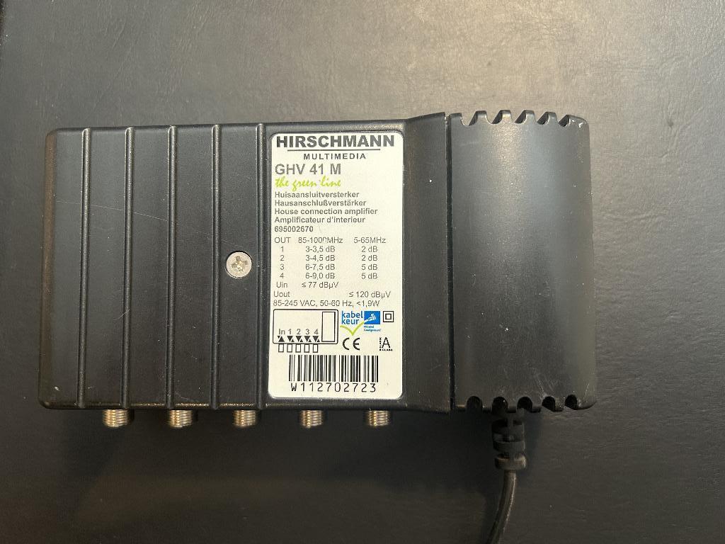 Hirschmann Multimedia GHV41M versterker, Ophalen of Verzenden