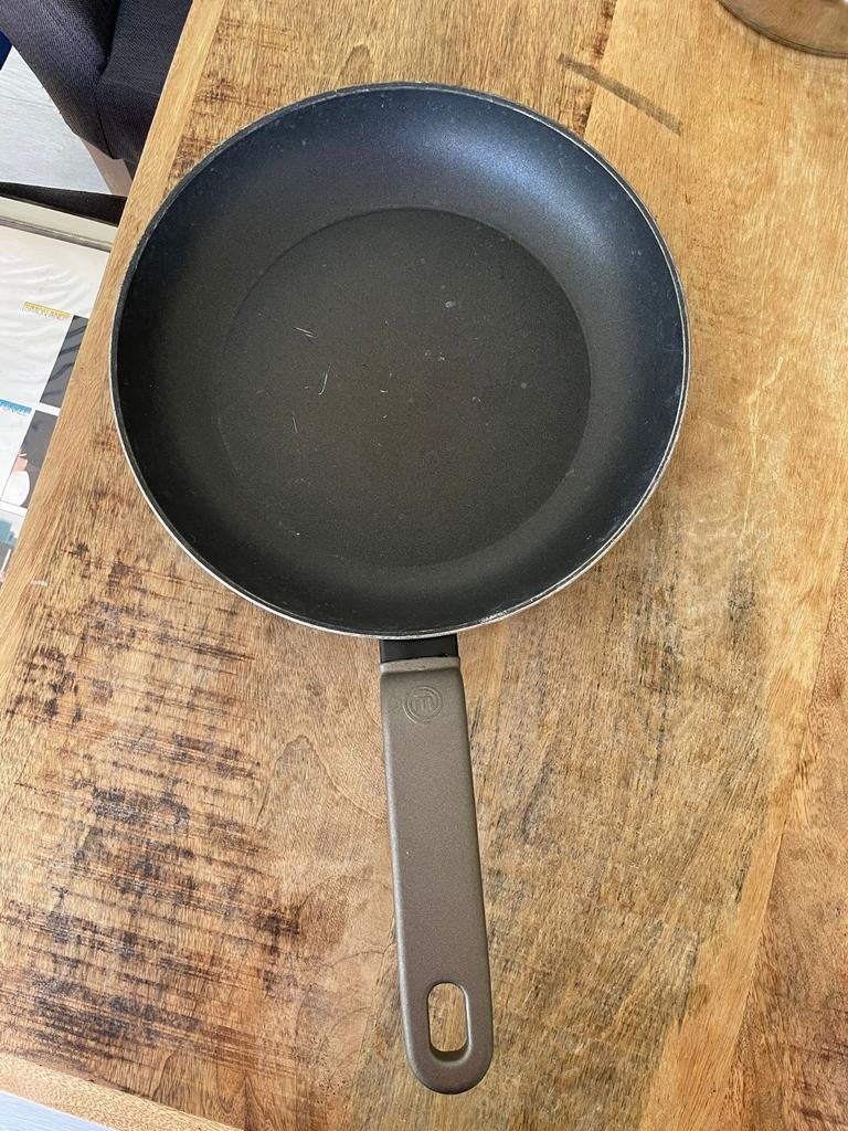 Braadpan MasterChef, Gebruikt, Ophalen of Verzenden, Koekenpan of Braadpan, Keramische plaat