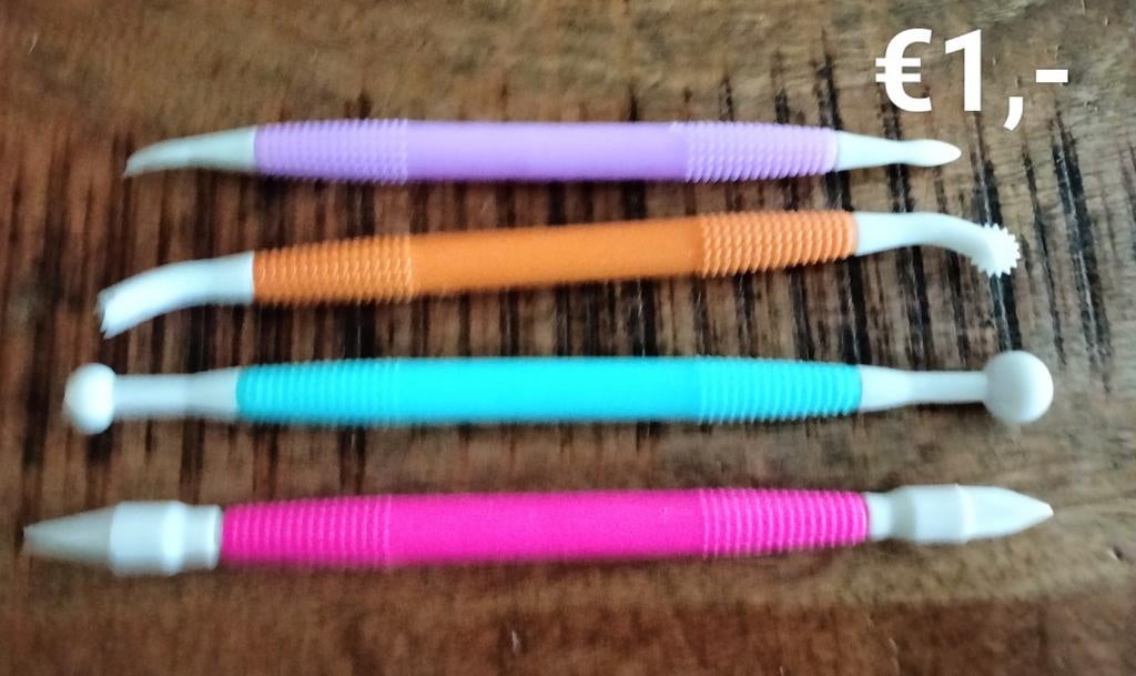 Tools modelleren figuren taart bewerken, Ophalen of Verzenden, Nieuw, Taarten of Cupcakes, Versiering