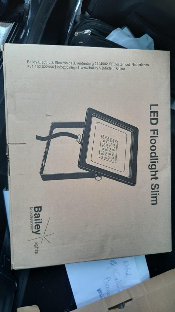 Nieuwe led bouwlamp, Doe-het-zelf en Verbouw, Bouwverlichting, Ophalen of Verzenden, Nieuw, Minder dan 50 watt, Lamp