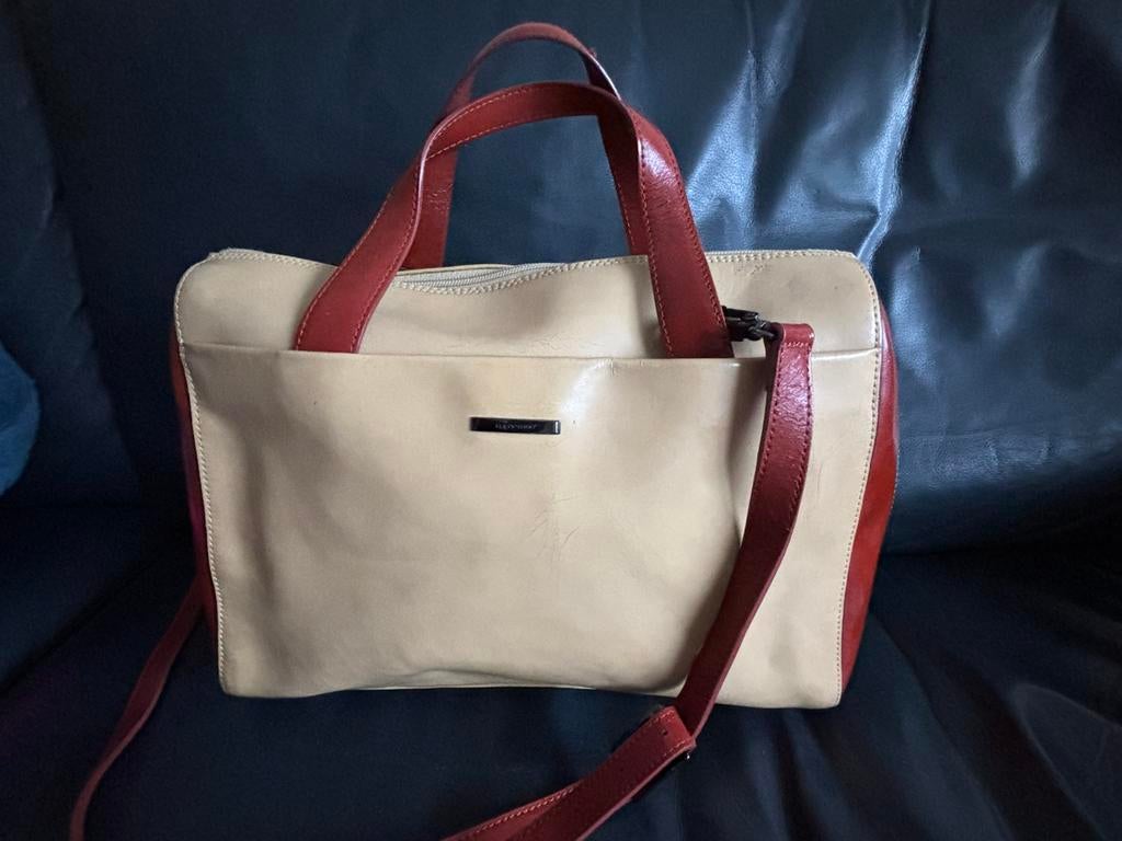 Tas Claudio verrici, 40 tot 60 cm, 30 cm of meer, Verzenden, Beige