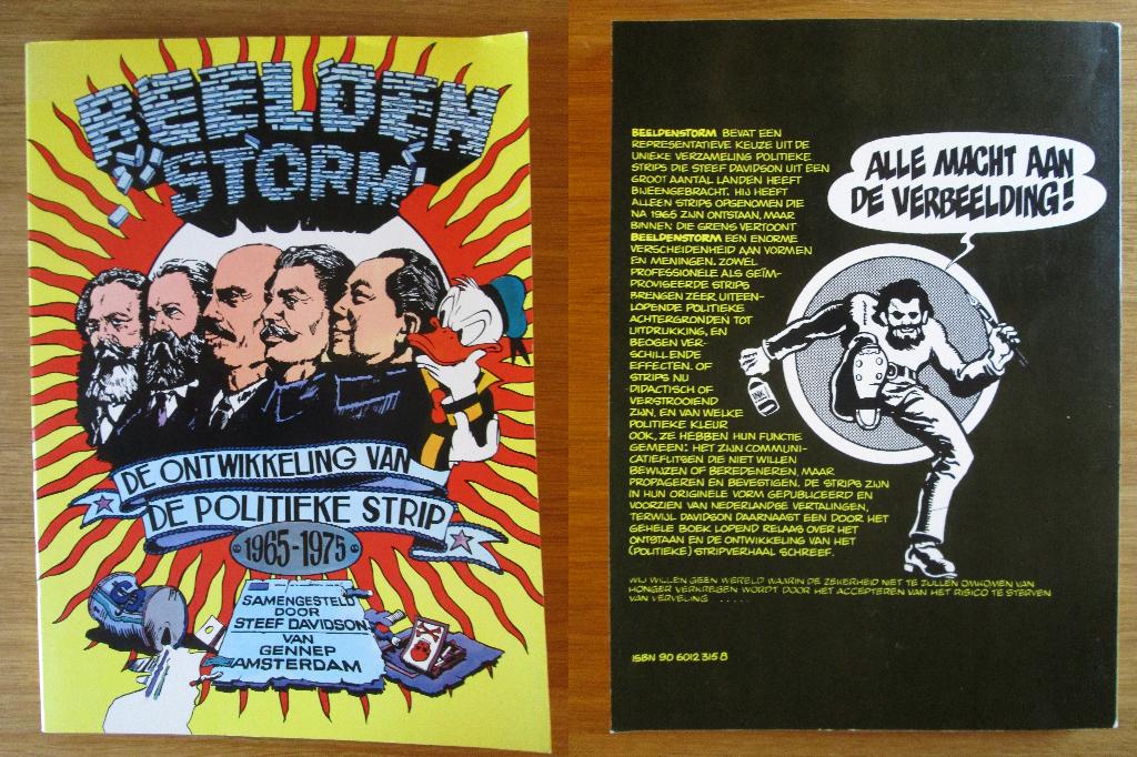 Beeldenstorm - De ontwikkeling van de politieke strip (SC), Boeken, Stripboeken, Complete serie of reeks, Ophalen of Verzenden