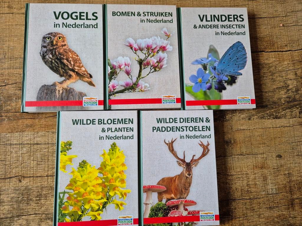 Natuurreeks boeken postcode loterij NIEUW !, Ophalen of Verzenden, Nieuw, Natuur algemeen
