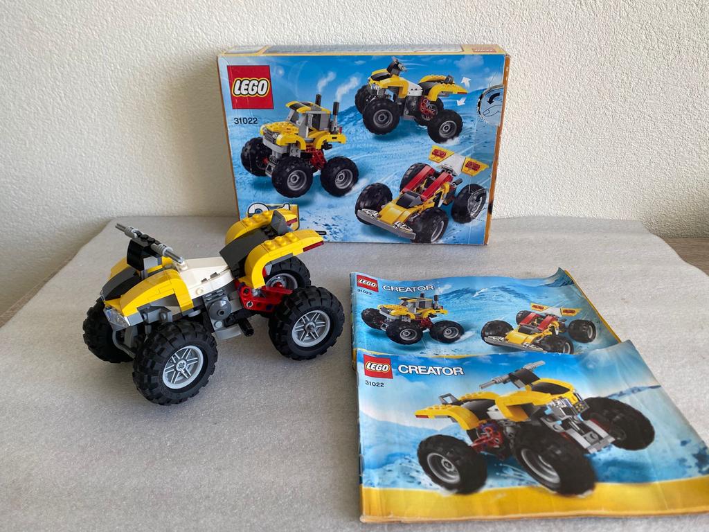Lego Creator 31022 Power Racers 3-in-1, Ophalen of Verzenden, Zo goed als nieuw, Complete set, Lego