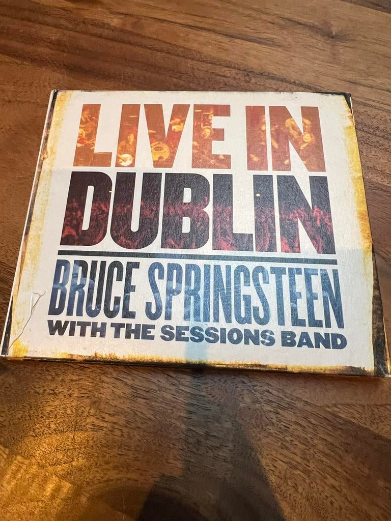 Bruce Springsteen - Live in Dublin (2CD + DVD), Ophalen of Verzenden, Gebruikt, Boxset