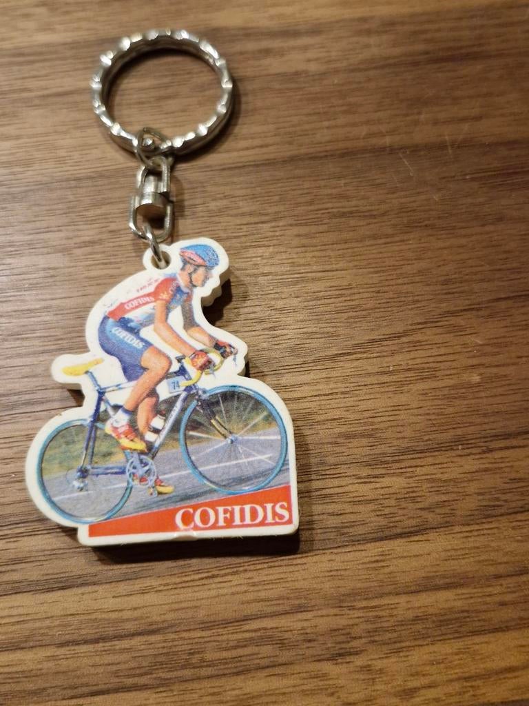 480 Cofidis Wielrenner Sleutelhanger, Ophalen of Verzenden, Zo goed als nieuw