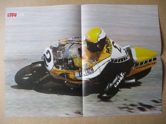 adv11084 eppo motor poster bijlage, Ophalen, Overige figuren, Gebruikt, Plaatje, Poster of Sticker