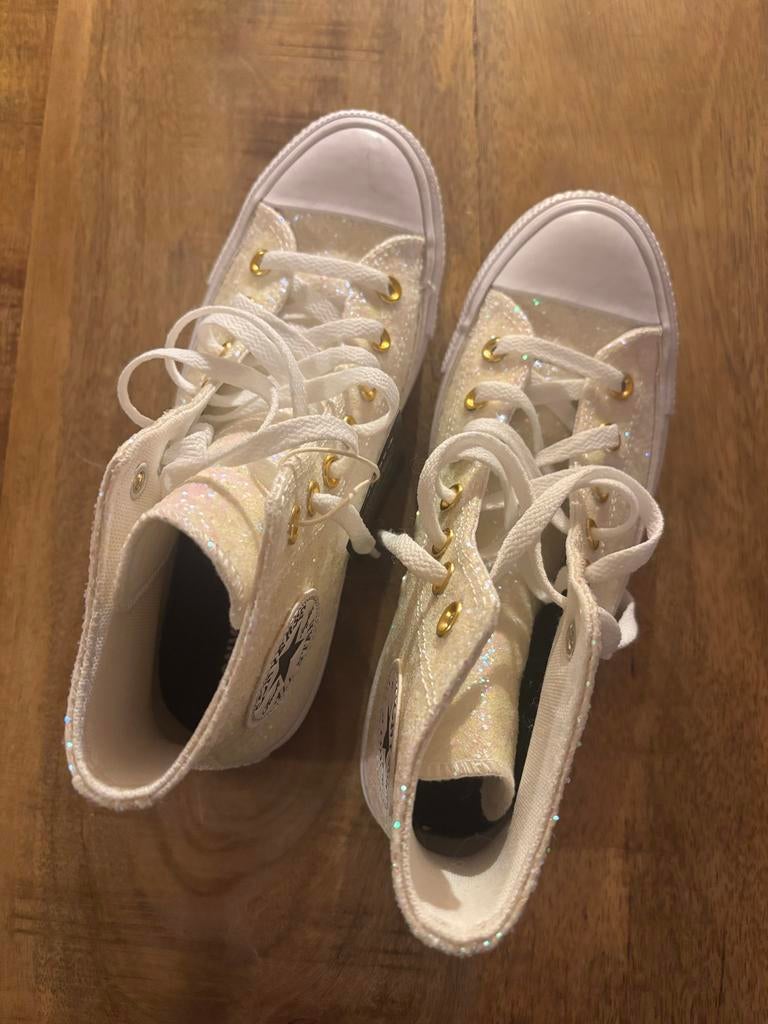 Glitter Converse All Stars - Maat 39, Ophalen, Nieuw, Meisje, Sportschoenen