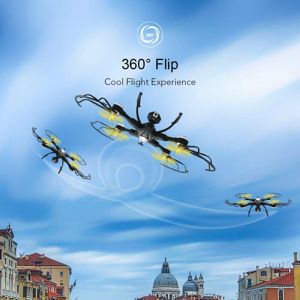 Grote Camera Drone Quadcopter Quadrocopter 4Ch Gyro 6-Assen, Ophalen of Verzenden, Nieuw, RTF (Ready to Fly)