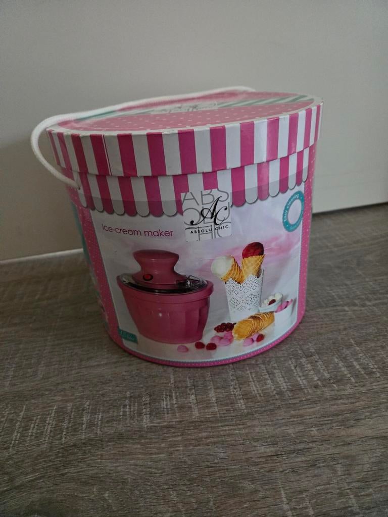 Ijscomachine Icecream maker, Ophalen of Verzenden, Nieuw