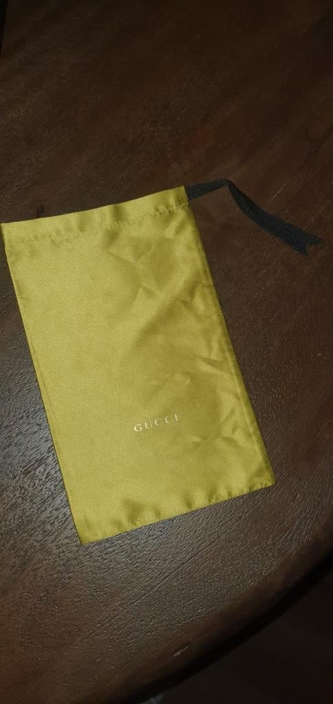 Gucci Brilzakje / Stofzak - Nieuw, Huis en Inrichting, Woonaccessoires | Kussens, Nieuw, Groen, Rechthoekig, Ophalen of Verzenden