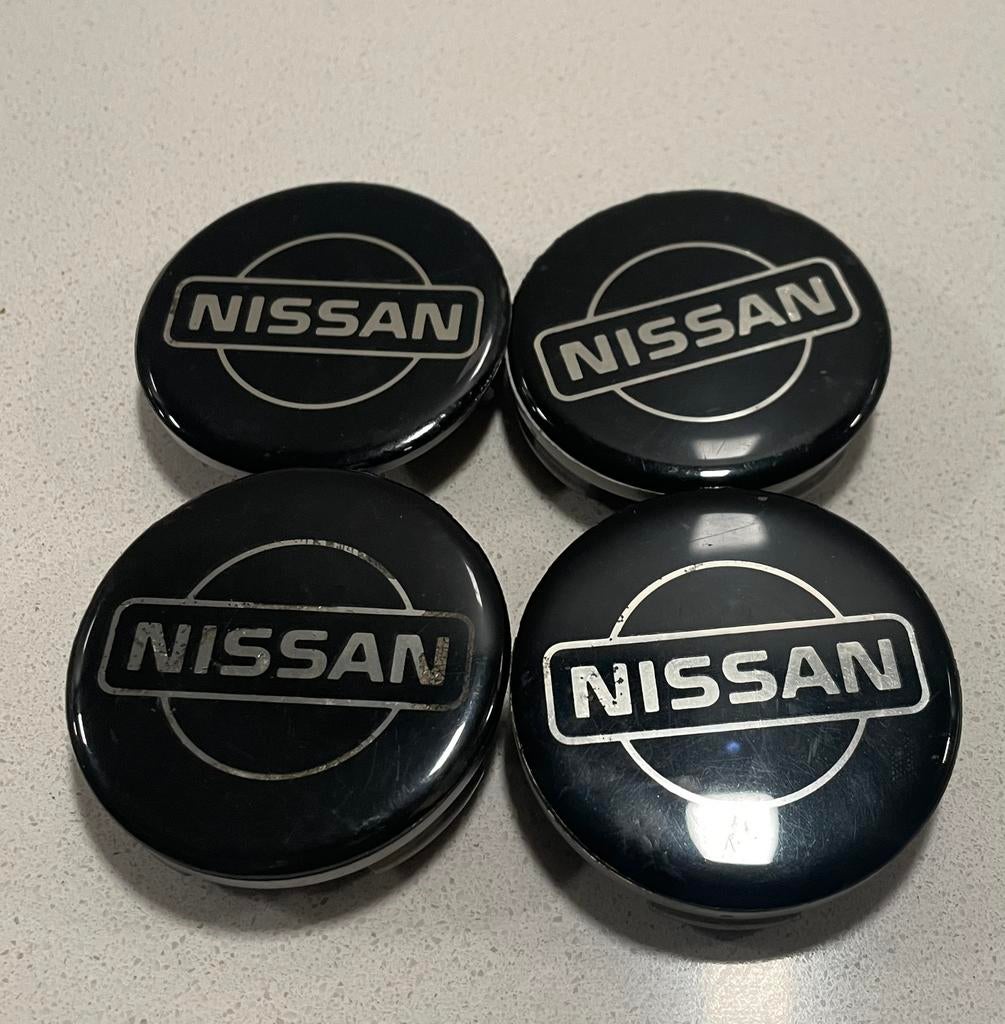 Nissan Naafdoppen 60mm - Set van 4, Ophalen of Verzenden, Gebruikt